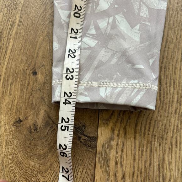 Lululemon Train Times 7/8 Pant *25" Jasmine White Multi / White Size 6 - Picture 5 of 7